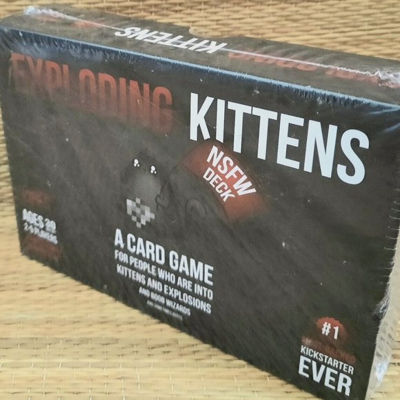 Exploding Kittens- A Card Game- NSFW Deck- NEW SEALED - Picture 2 of 5